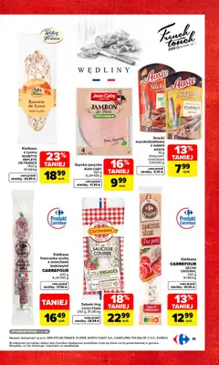 Carrefour Market - gazetka promocyjna Gazetka Przystanek Francja od poniedziałku 19.10 do soboty 31.10 - strona 13