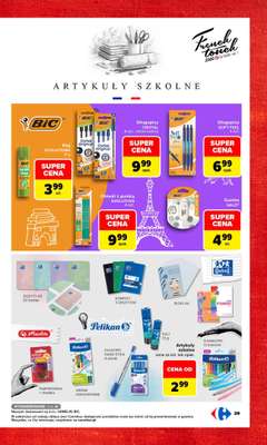 Carrefour Market - gazetka promocyjna Gazetka Przystanek Francja od poniedziałku 19.10 do soboty 31.10 - strona 33