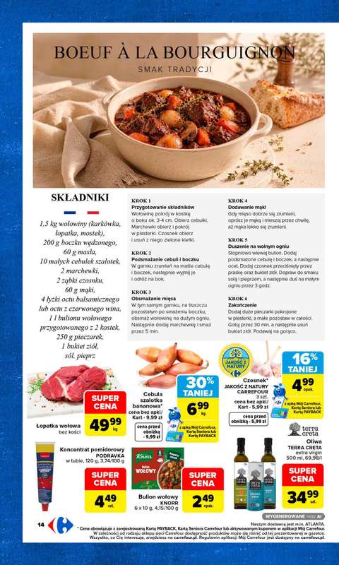 Carrefour Market - gazetka promocyjna Gazetka Przystanek Francja od poniedziałku 19.10 do soboty 31.10 - strona 16