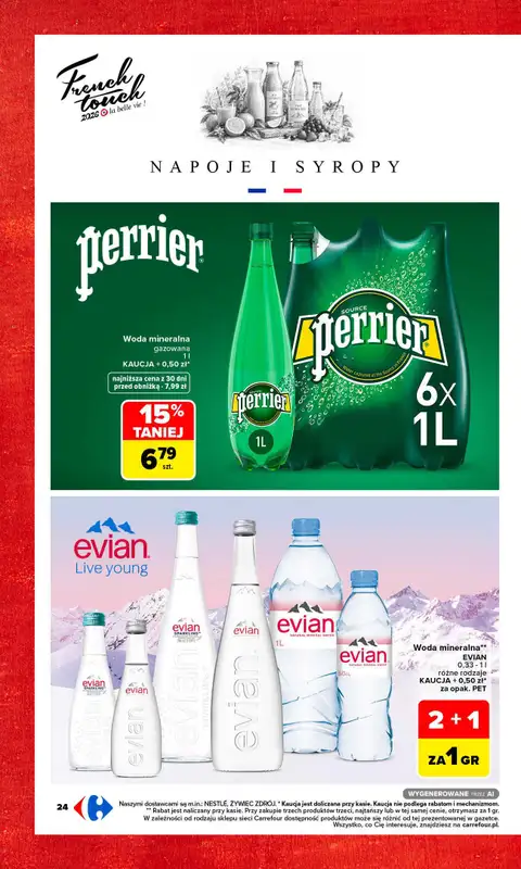 Carrefour Market - gazetka promocyjna Gazetka Przystanek Francja od poniedziałku 19.10 do soboty 31.10 - strona 28