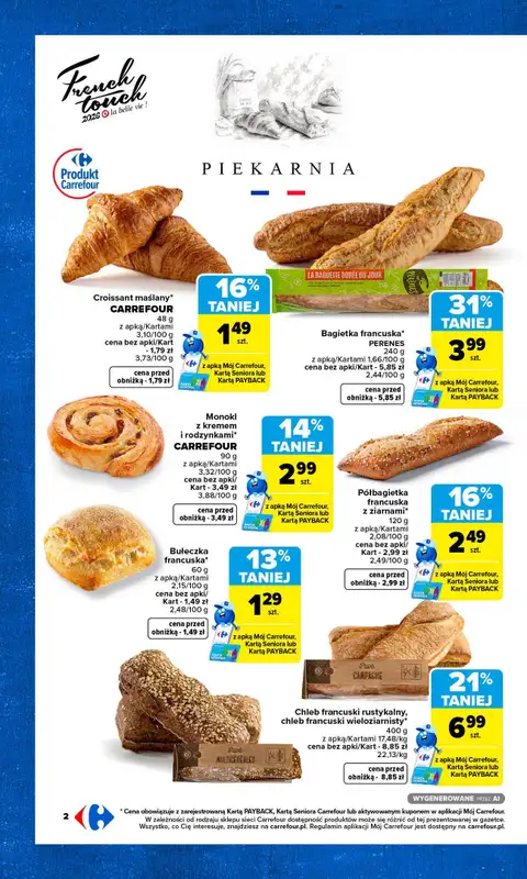 Carrefour Market - gazetka promocyjna Gazetka Przystanek Francja od poniedziałku 19.10 do soboty 31.10 - strona 4