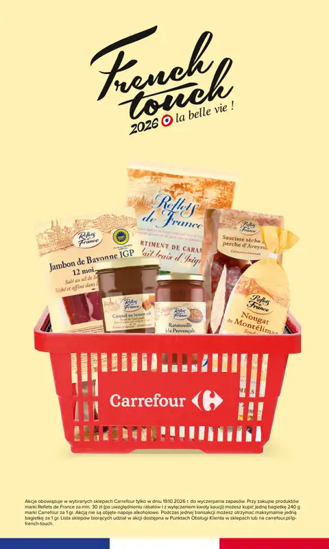 Carrefour Market - gazetka promocyjna Gazetka Przystanek Francja od poniedziałku 19.10 do soboty 31.10 - strona 3