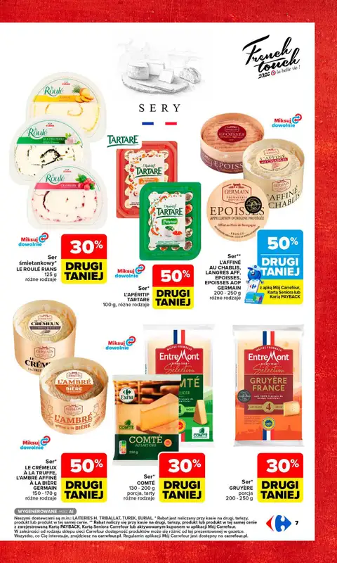 Carrefour Market - gazetka promocyjna Gazetka Przystanek Francja od poniedziałku 19.10 do soboty 31.10 - strona 9