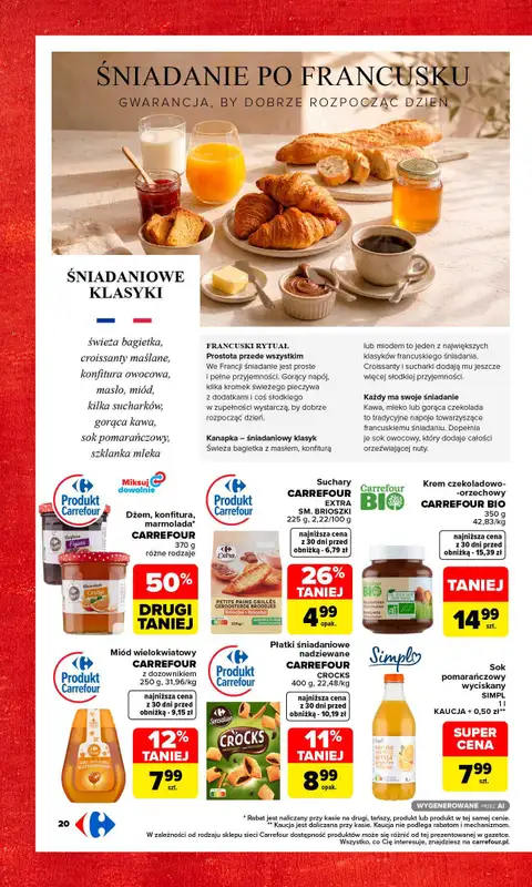 Carrefour Market - gazetka promocyjna Gazetka Przystanek Francja od poniedziałku 19.10 do soboty 31.10 - strona 24