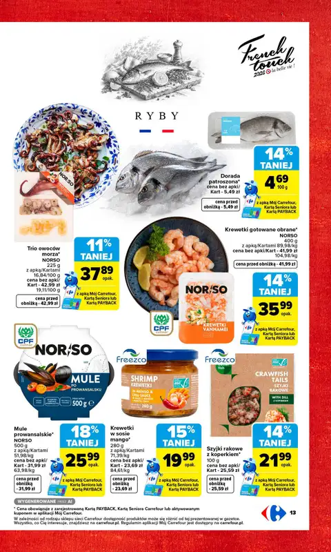 Carrefour Market - gazetka promocyjna Gazetka Przystanek Francja od poniedziałku 19.10 do soboty 31.10 - strona 15