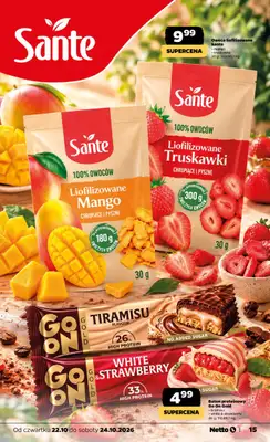 Netto - gazetka promocyjna Gazetka Spożywcza od czwartku 22.10 do soboty 24.10 - strona 15