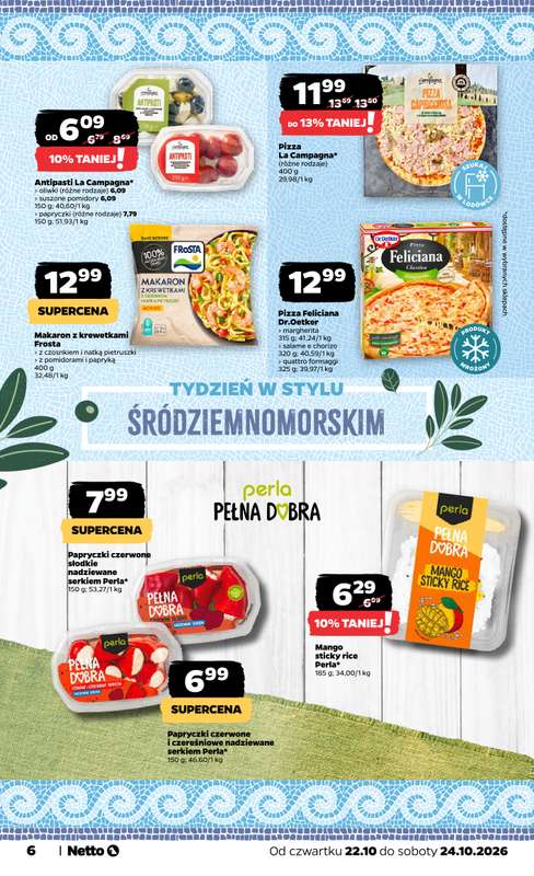 Netto - gazetka promocyjna Gazetka Spożywcza od czwartku 22.10 do soboty 24.10 - strona 6