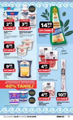 Netto - gazetka promocyjna Gazetka Spożywcza od czwartku 22.10 do soboty 24.10 - strona 7