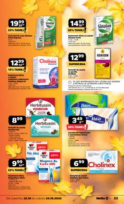 Netto - gazetka promocyjna Gazetka Spożywcza od czwartku 22.10 do soboty 24.10 - strona 23