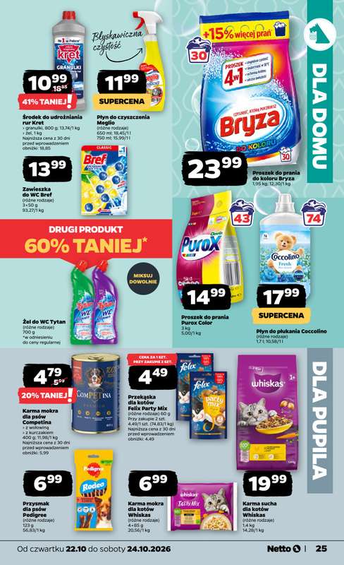 Netto - gazetka promocyjna Gazetka Spożywcza od czwartku 22.10 do soboty 24.10 - strona 25