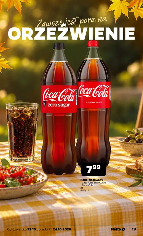 Netto - gazetka promocyjna Gazetka Spożywcza od czwartku 22.10 do soboty 24.10 - strona 19