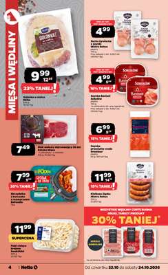 Netto - gazetka promocyjna Gazetka Spożywcza od czwartku 22.10 do soboty 24.10 - strona 4