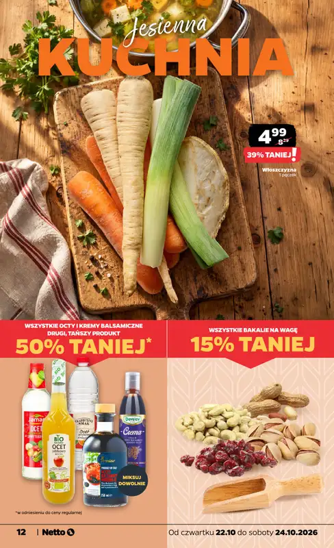Netto - gazetka promocyjna Gazetka Spożywcza od czwartku 22.10 do soboty 24.10 - strona 12