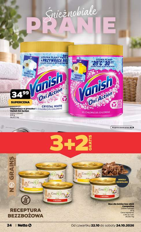 Netto - gazetka promocyjna Gazetka Spożywcza od czwartku 22.10 do soboty 24.10 - strona 24