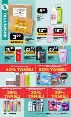 Netto - gazetka promocyjna Gazetka Spożywcza od czwartku 22.10 do soboty 24.10 - strona 22