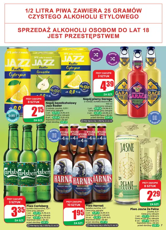 Dino - gazetka promocyjna Weekendowe okazje od piątku 16.10 do soboty 17.10 - strona 7