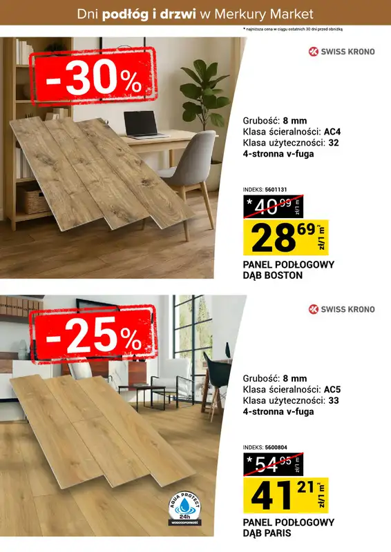Merkury Market - gazetka promocyjna Dni podłóg i drzwi od soboty 17.10 do niedzieli 25.10 - strona 7