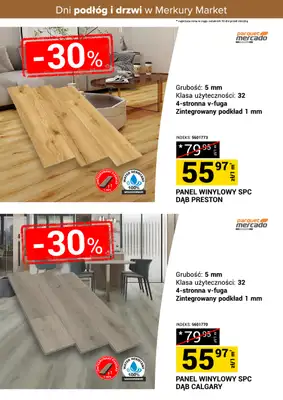 Merkury Market - gazetka promocyjna Dni podłóg i drzwi od soboty 17.10 do niedzieli 25.10 - strona 9