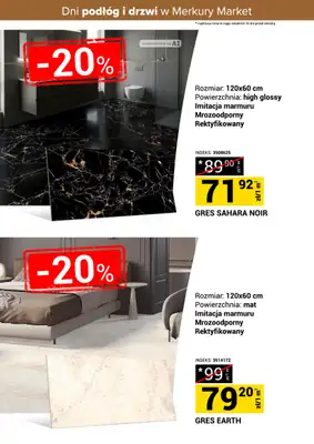 Merkury Market - gazetka promocyjna Dni podłóg i drzwi od soboty 17.10 do niedzieli 25.10 - strona 13