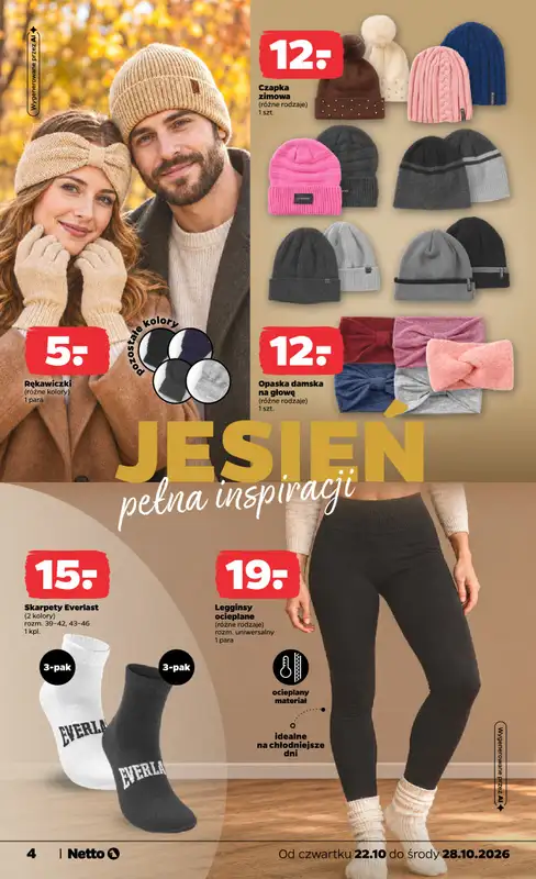Netto - gazetka promocyjna Inspiracje tygodnia auto od czwartku 22.10 do środy 28.10 - strona 4
