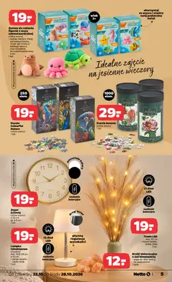 Netto - gazetka promocyjna Inspiracje tygodnia auto od czwartku 22.10 do środy 28.10 - strona 5