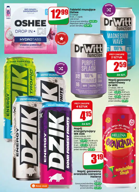 Dino - gazetka promocyjna Gazetka 42 / 2026 od środy 14.10 do wtorku 20.10 - strona 3