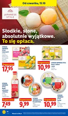 Lidl - gazetka promocyjna Oferta od czwartku od czwartku 15.10 do soboty 17.10 - strona 52
