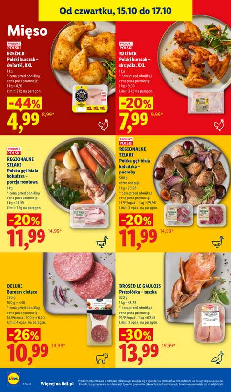 Lidl - gazetka promocyjna Oferta od czwartku od czwartku 15.10 do soboty 17.10 - strona 66