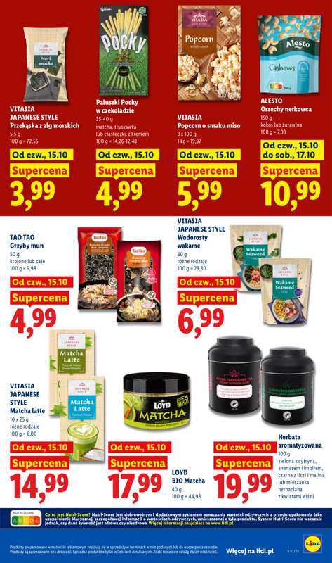 Lidl - gazetka promocyjna Oferta od czwartku od czwartku 15.10 do soboty 17.10 - strona 59