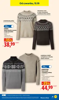 Lidl - gazetka promocyjna Katalog od poniedziałku 12.10 do soboty 24.10 - strona 33
