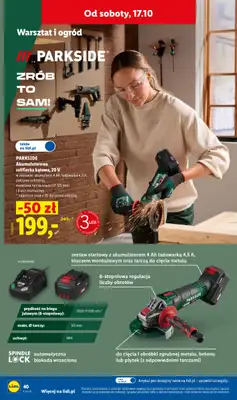 Lidl - gazetka promocyjna Katalog od poniedziałku 12.10 do soboty 24.10 - strona 50