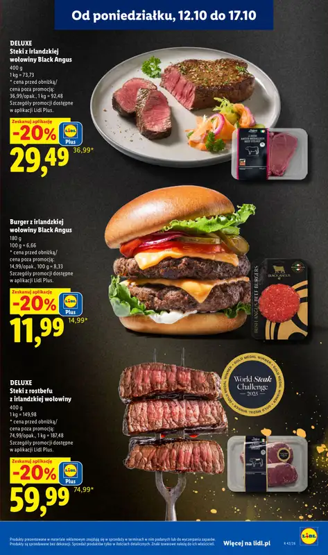 Lidl - gazetka promocyjna Oferta od poniedziałku od poniedziałku 19.10 do środy 21.10 - strona 65