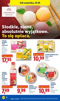 Lidl - gazetka promocyjna Oferta od poniedziałku od poniedziałku 19.10 do środy 21.10 - strona 52