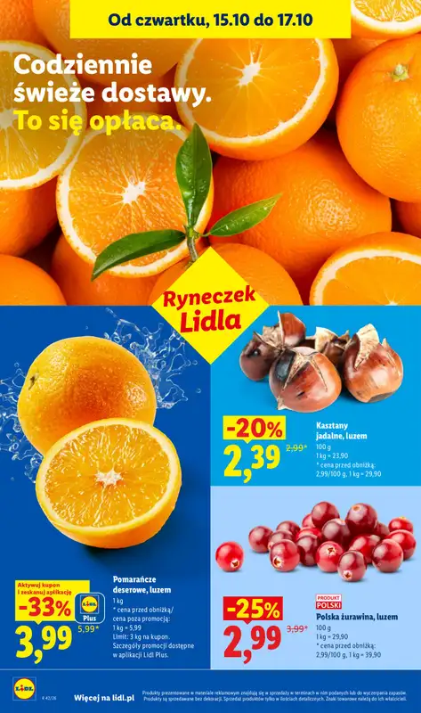 Lidl - gazetka promocyjna Oferta od poniedziałku od poniedziałku 19.10 do środy 21.10 - strona 48