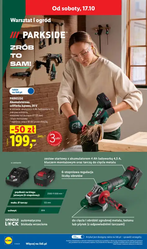Lidl - gazetka promocyjna Oferta od poniedziałku od poniedziałku 19.10 do środy 21.10 - strona 42