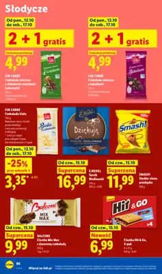 Lidl - gazetka promocyjna Oferta od poniedziałku od poniedziałku 19.10 do środy 21.10 - strona 84