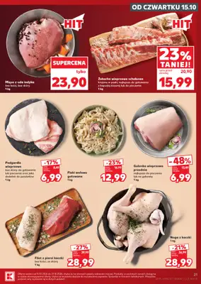 Kaufland - gazetka promocyjna Gazetka Tygodnia od czwartku 15.10 do środy 21.10 - strona 21