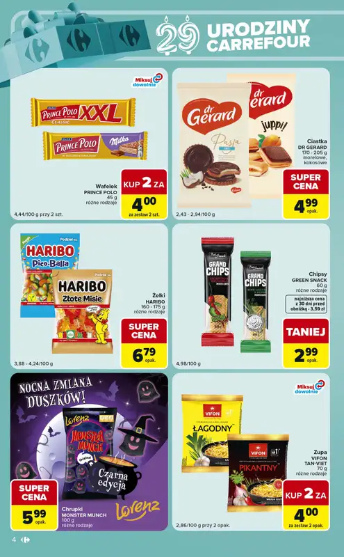 Carrefour Express - gazetka promocyjna Gazetka Express w SUMIE ekspresowe zakupy od wtorku 20.10 do poniedziałku 26.10 - strona 4