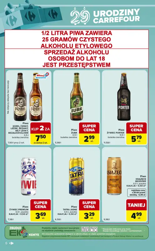 Carrefour Express - gazetka promocyjna Gazetka Express w SUMIE ekspresowe zakupy od wtorku 20.10 do poniedziałku 26.10 - strona 6