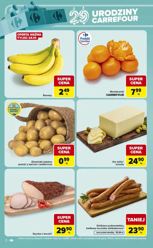 Carrefour Express - gazetka promocyjna Gazetka Express w SUMIE urodzinowe okazje od wtorku 20.10 do poniedziałku 26.10 - strona 2