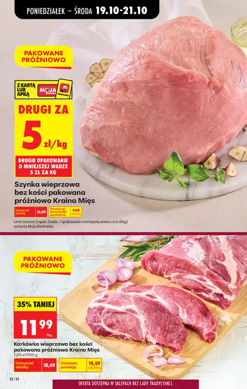 Biedronka - gazetka promocyjna Od poniedziałku od poniedziałku 19.10 do soboty 24.10 - strona 28