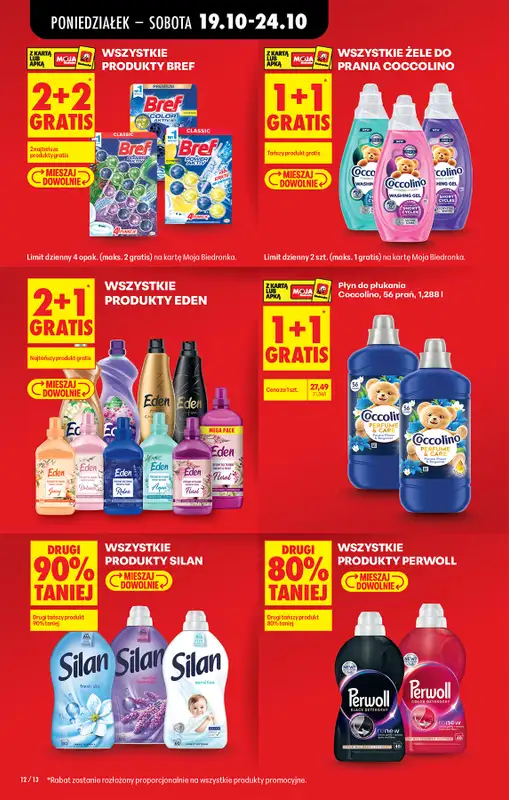 Biedronka - gazetka promocyjna Od poniedziałku od poniedziałku 19.10 do soboty 24.10 - strona 16
