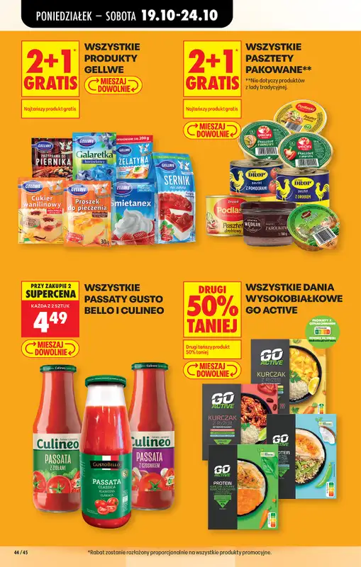 Biedronka - gazetka promocyjna Od poniedziałku od poniedziałku 19.10 do soboty 24.10 - strona 64