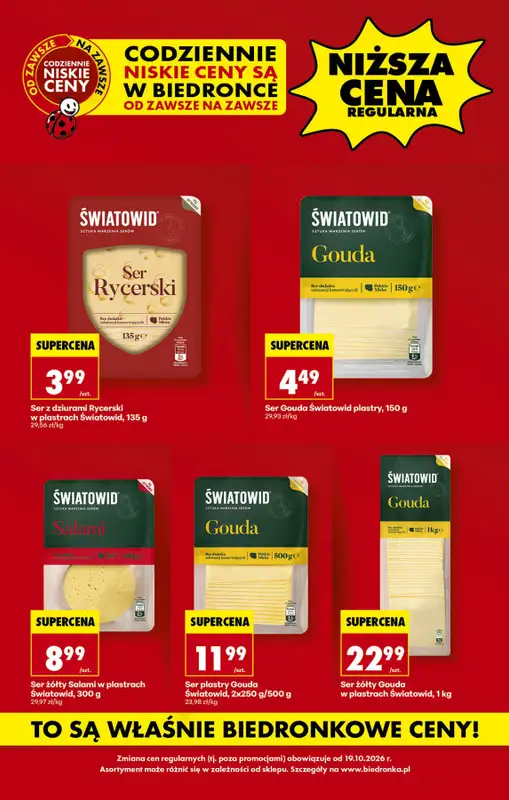 Biedronka - gazetka promocyjna Od poniedziałku   - strona 3