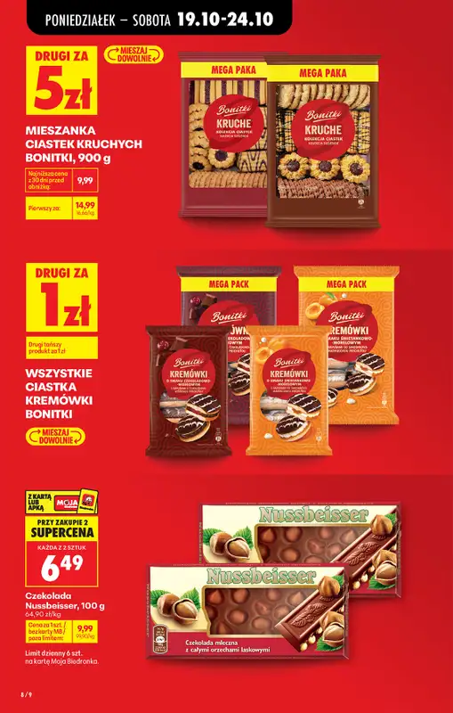 Biedronka - gazetka promocyjna Od poniedziałku od poniedziałku 19.10 do soboty 24.10 - strona 10