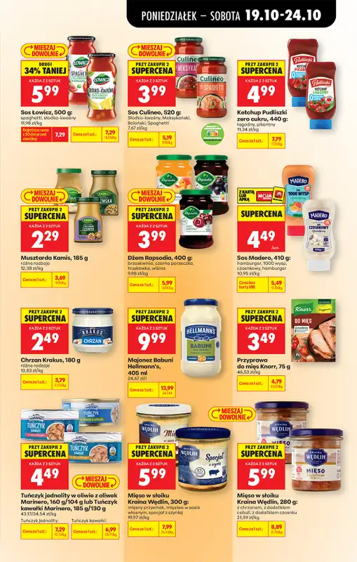 Biedronka - gazetka promocyjna Od poniedziałku od poniedziałku 19.10 do soboty 24.10 - strona 65