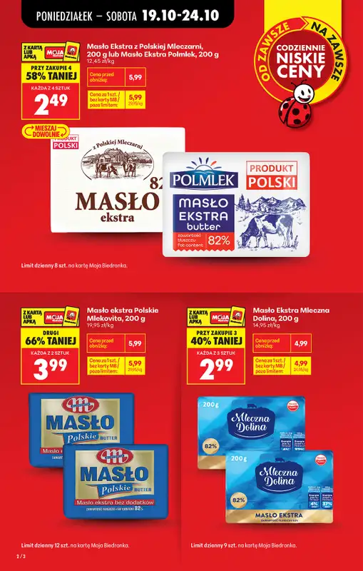 Biedronka - gazetka promocyjna Od poniedziałku od poniedziałku 19.10 do soboty 24.10 - strona 4