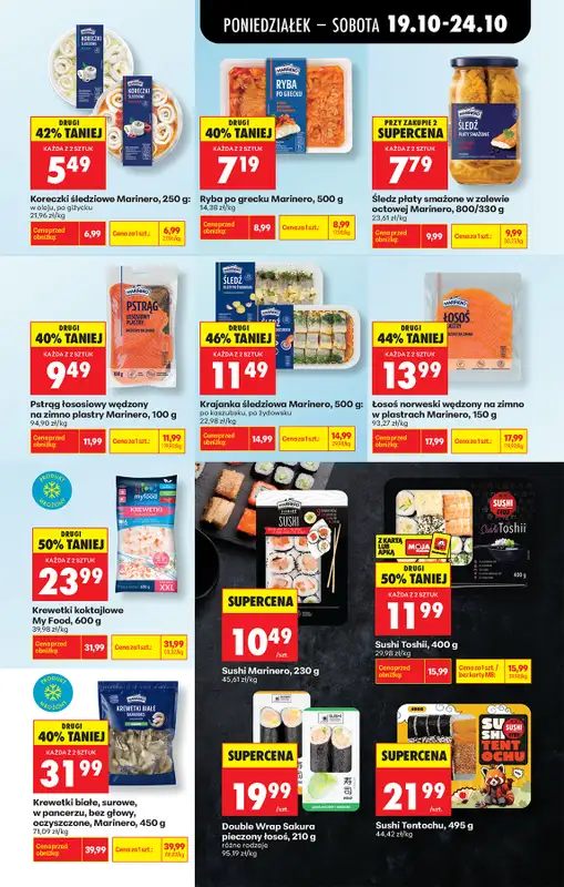 Biedronka - gazetka promocyjna Od poniedziałku, Z ladą tradycyjną od poniedziałku 19.10 do soboty 24.10 - strona 49