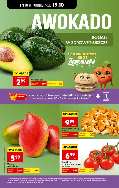 Biedronka - gazetka promocyjna Od poniedziałku, Z ladą tradycyjną od poniedziałku 19.10 do soboty 24.10 - strona 13