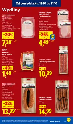 Lidl - gazetka promocyjna Oferta od poniedziałku od poniedziałku 19.10 do środy 21.10 - strona 53